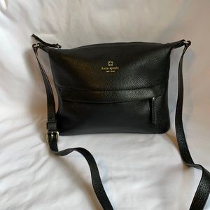 Kate Spade black purse with strap